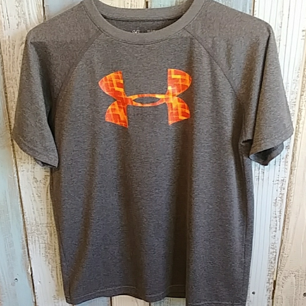 Under Armour Heat Gear Tee Youth Sz Lg